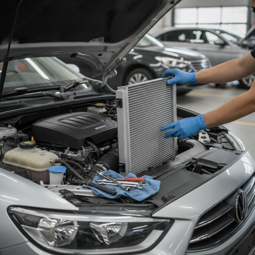 car Radiator replacement